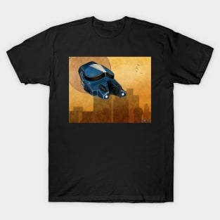 Evening Flight Over the City T-Shirt